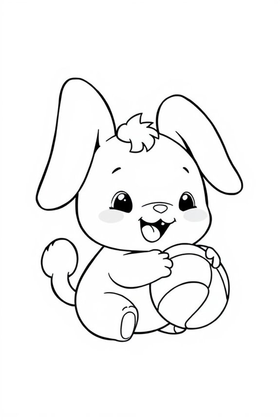 Cinnamoroll Ausmalbild Aktivität