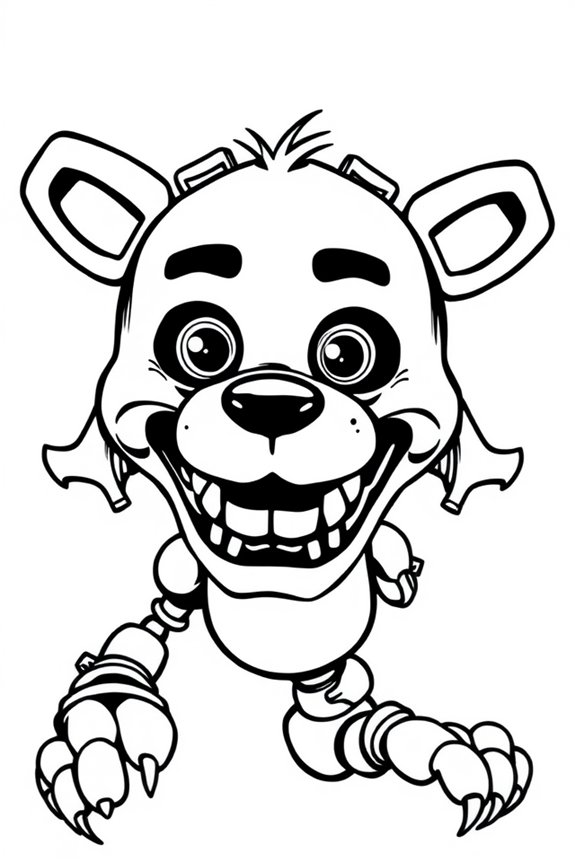 Mangle Ausmalbild herunterladen