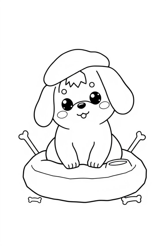 lade Pom Pom Purin Ausmalbild herunter