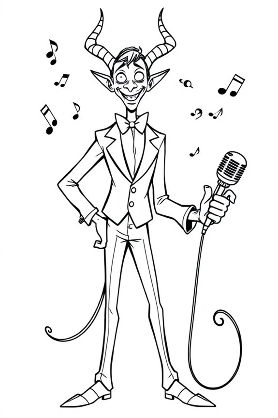 kostenlose Alastor-Malvorlage