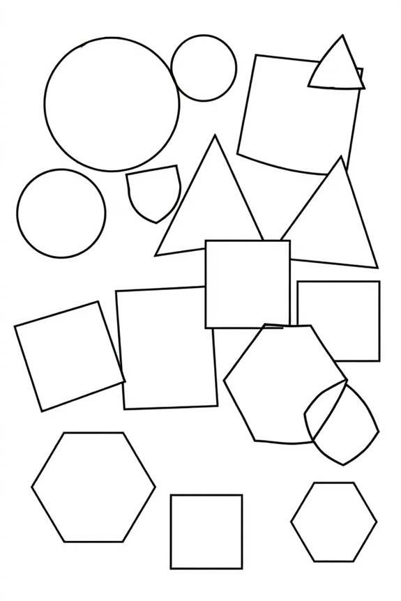 kostenlose geometrische Farbvorlage