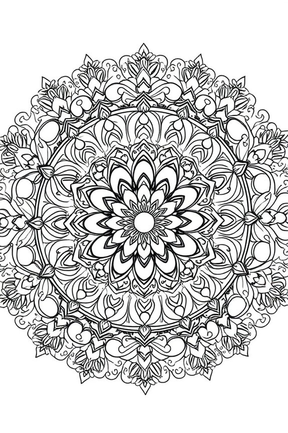 kostenlose Mandala-Boba-Ausmalbilder