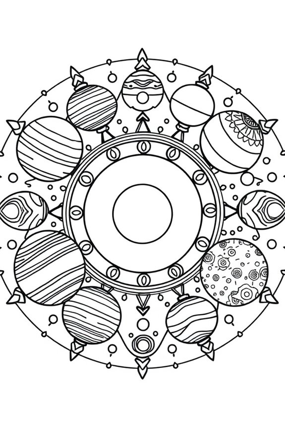 kostenlose ausdruckbare Mandala-Vorlage