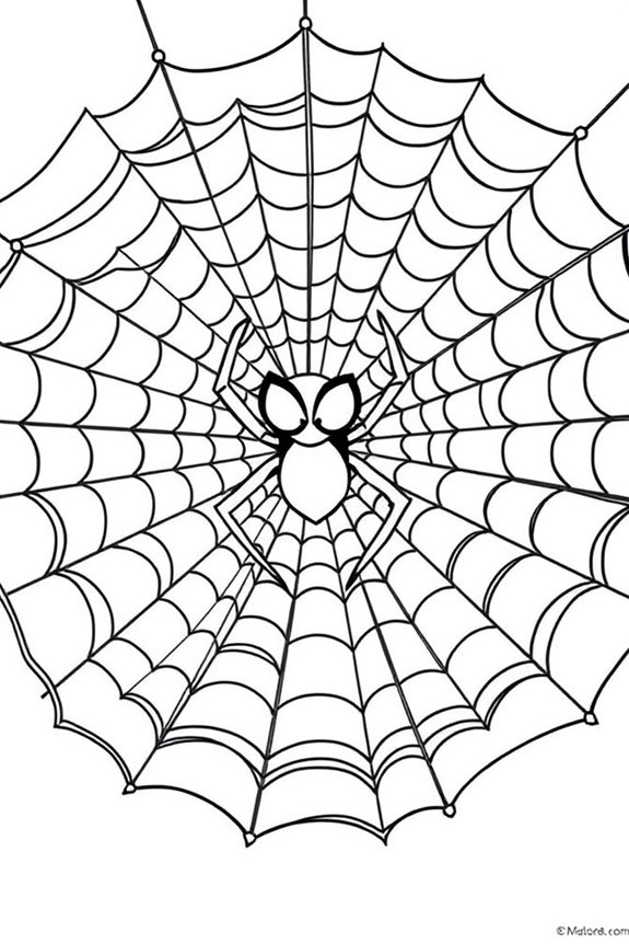 kostenlose Spider-Man-Ausmalvorlage