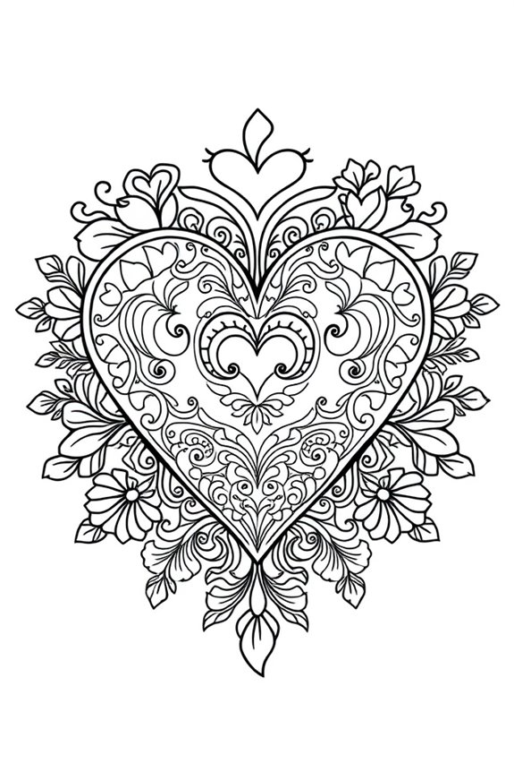 kostenlose Valentinstag Ausmalbilder