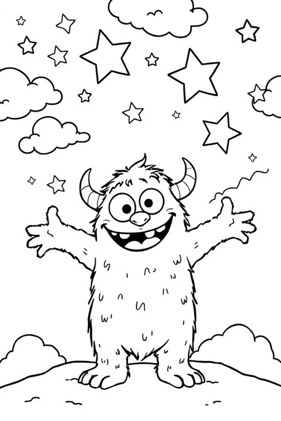 huggy wuggy Ausmalbild