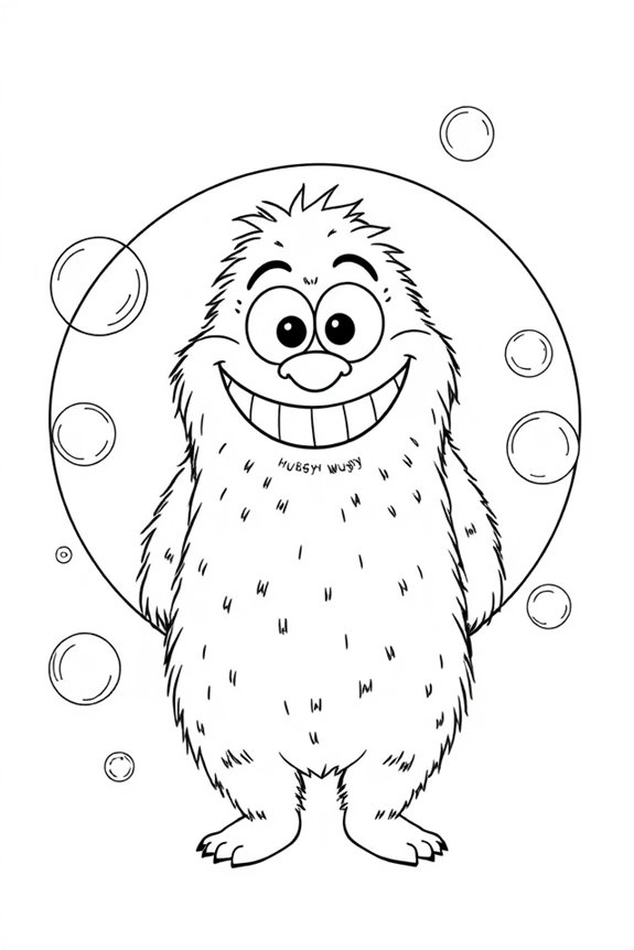 huggy wuggy Ausmalbild