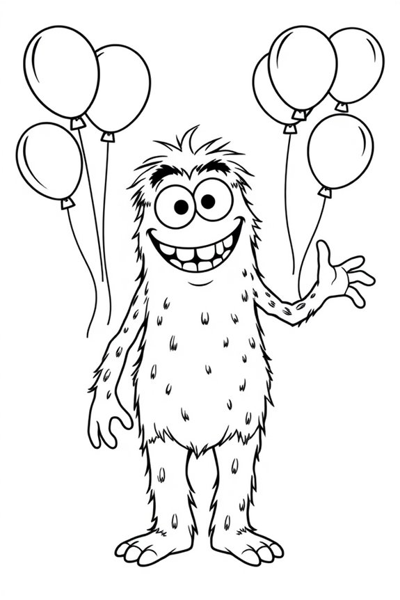 huggy wuggy Ausmalbild