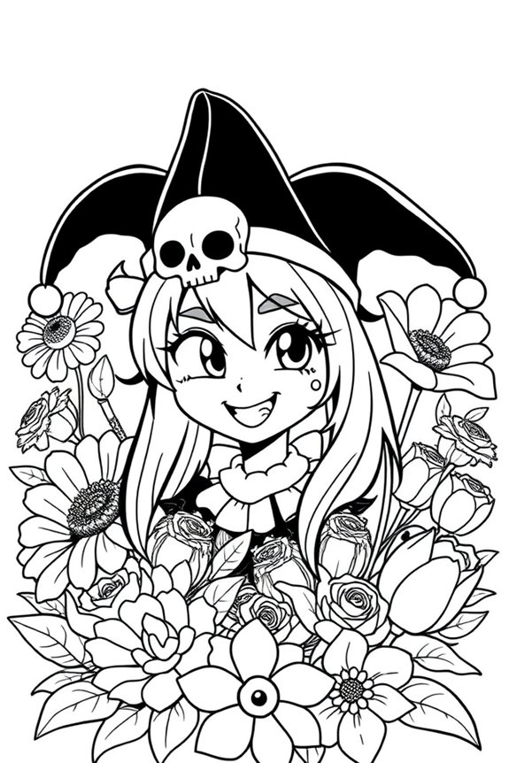 Kuromi Ausmalbild herunterladen