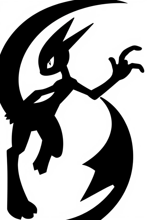 Mewtu Ausmalbild herunterladen