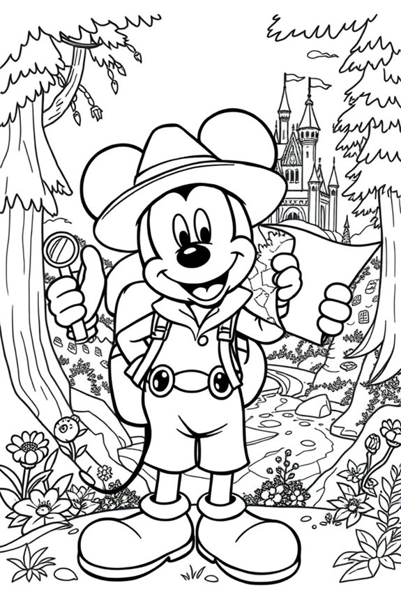 Micky Maus Ausmalabenteuer