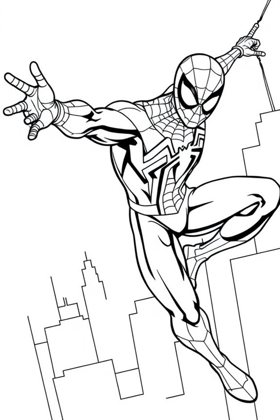 Miles Morales Ausmalbild