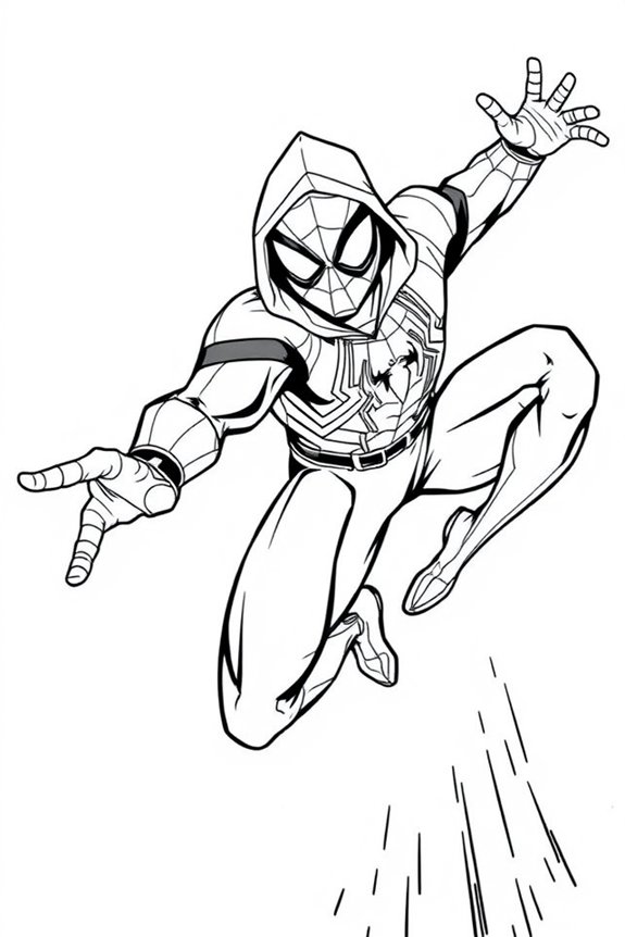 Miles Morales Ausmalbild