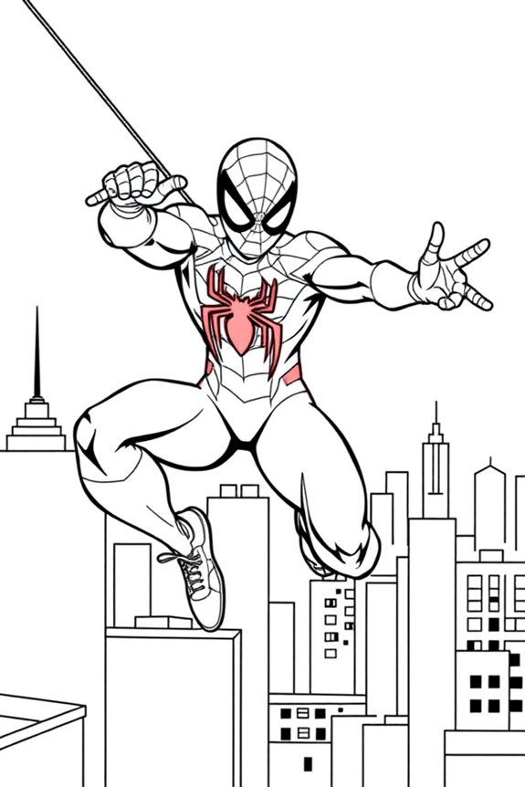 Miles Morales Ausmalbild