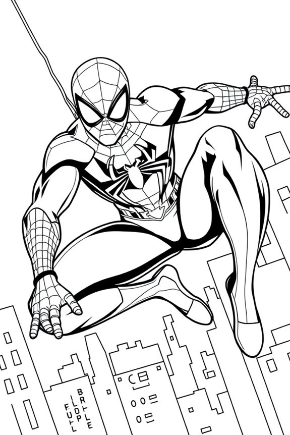 Miles Morales Ausmalbild