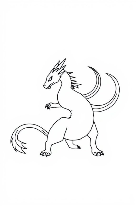minimalistische tailed beast färbung