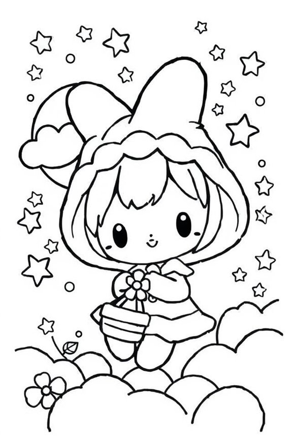 Meine Melody Ausmalbild
