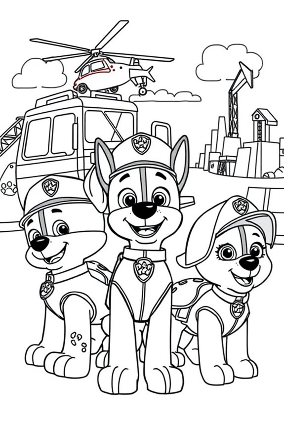 Paw Patrol Malvorlagen