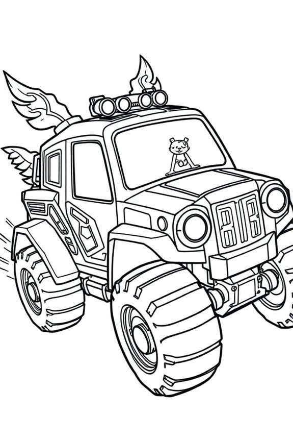 Roblox Fahrzeug Ausmalbild