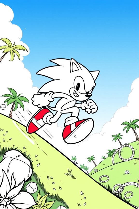 Sonic Adventure Ausmalbild