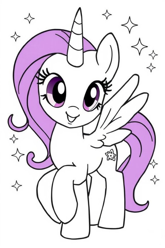 Twilight Sparkle Ausmalbild
