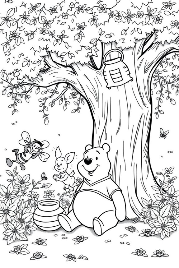 Winnie Puuh Ausmalbild
