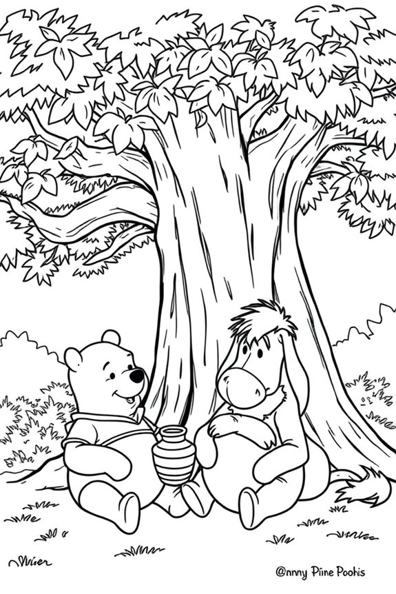 Winnie Puuh Ausmalbild