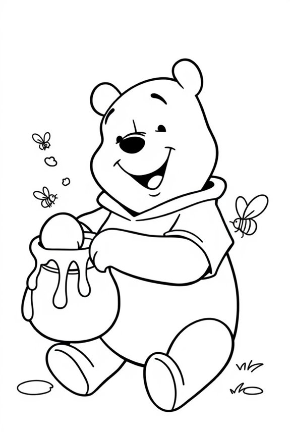 Winnie Puuh Ausmalbild