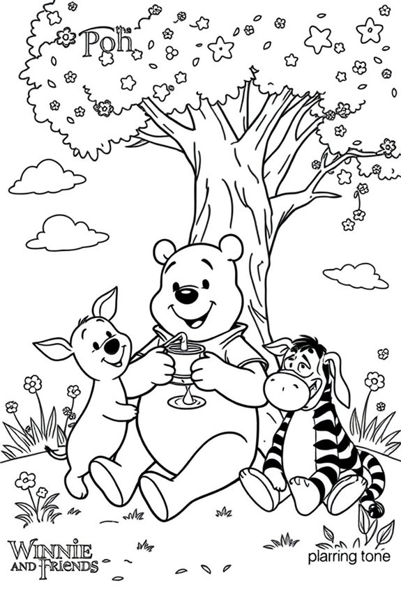 Winnie Puuh Ausmalbild